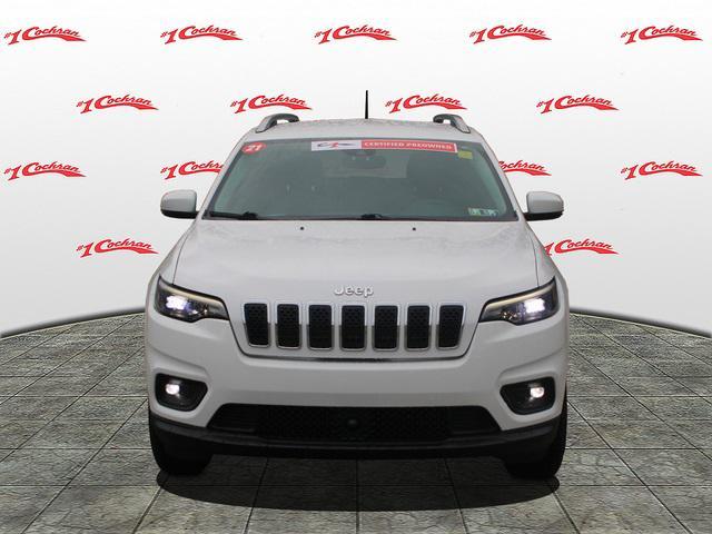 used 2021 Jeep Cherokee car, priced at $22,088