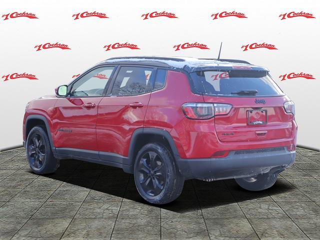 used 2021 Jeep Compass car, priced at $18,165