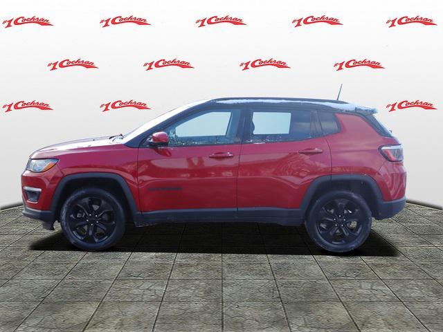 used 2021 Jeep Compass car, priced at $18,165