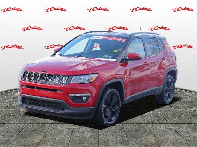 used 2021 Jeep Compass car, priced at $18,165