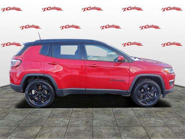 used 2021 Jeep Compass car, priced at $18,165