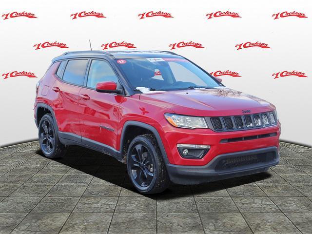 used 2021 Jeep Compass car, priced at $18,165