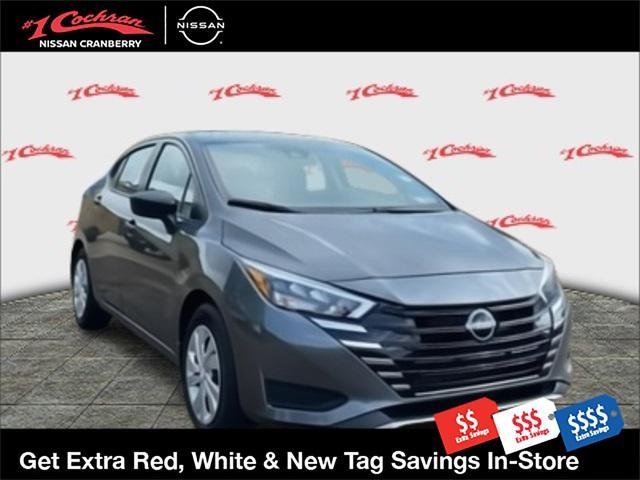 new 2025 Nissan Versa car, priced at $20,098