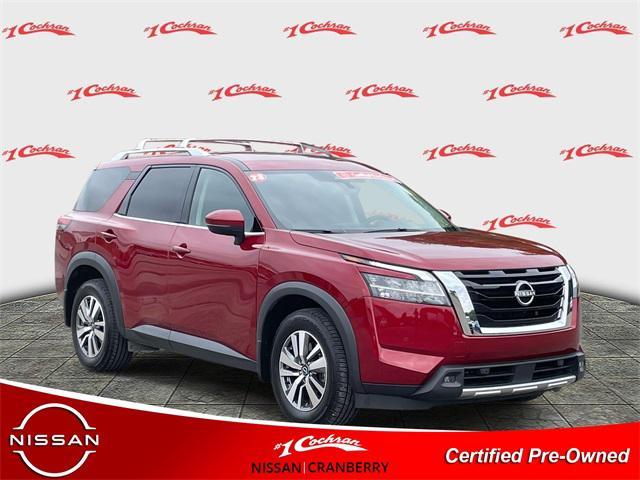 used 2023 Nissan Pathfinder car, priced at $35,063