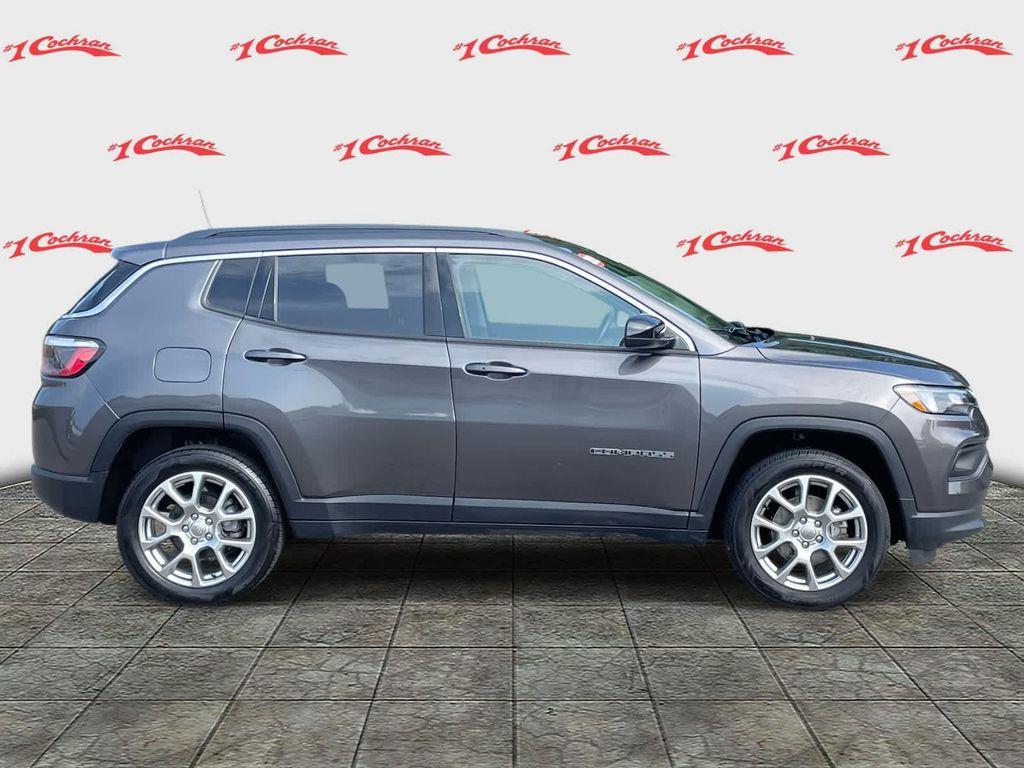 used 2022 Jeep Compass car, priced at $22,140