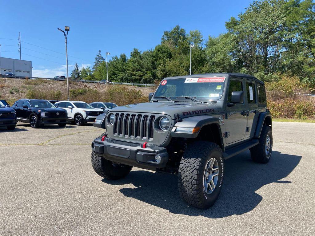 used 2022 Jeep Wrangler Unlimited car, priced at $41,220
