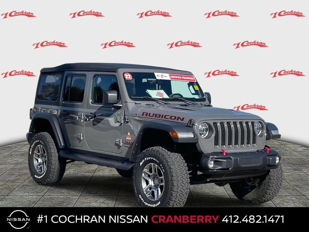 used 2022 Jeep Wrangler Unlimited car, priced at $36,000