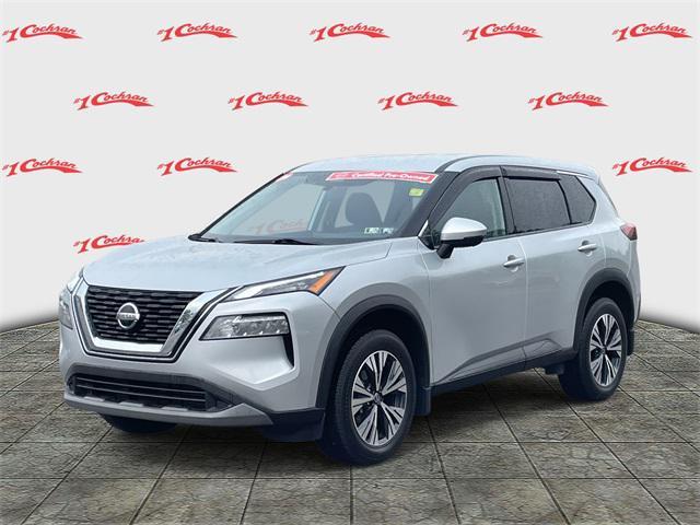 used 2021 Nissan Rogue car, priced at $23,460