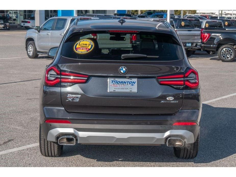 used 2022 BMW X3 car, priced at $33,999