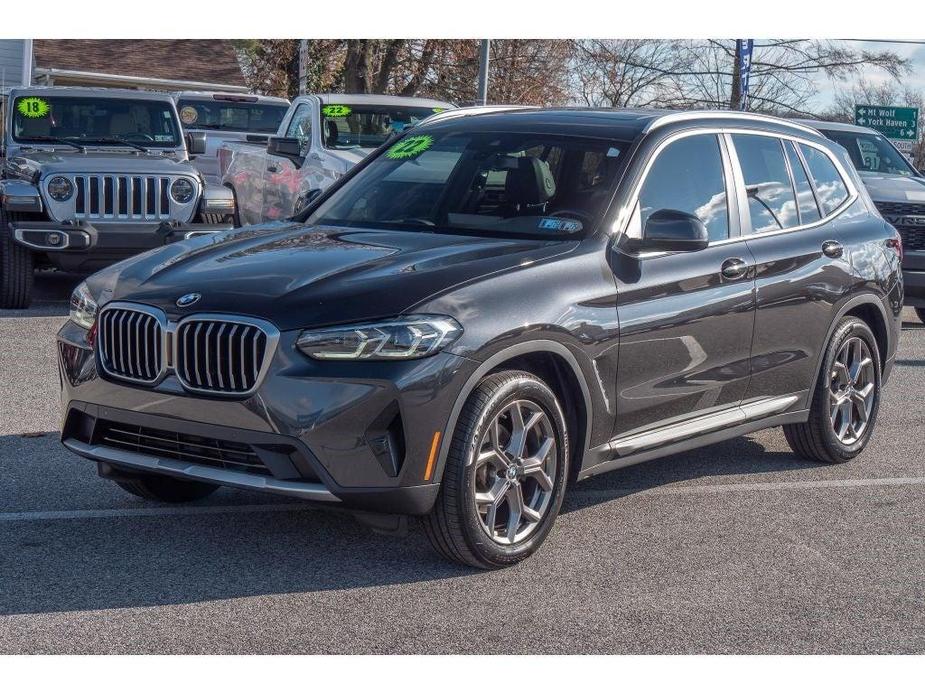 used 2022 BMW X3 car, priced at $33,999