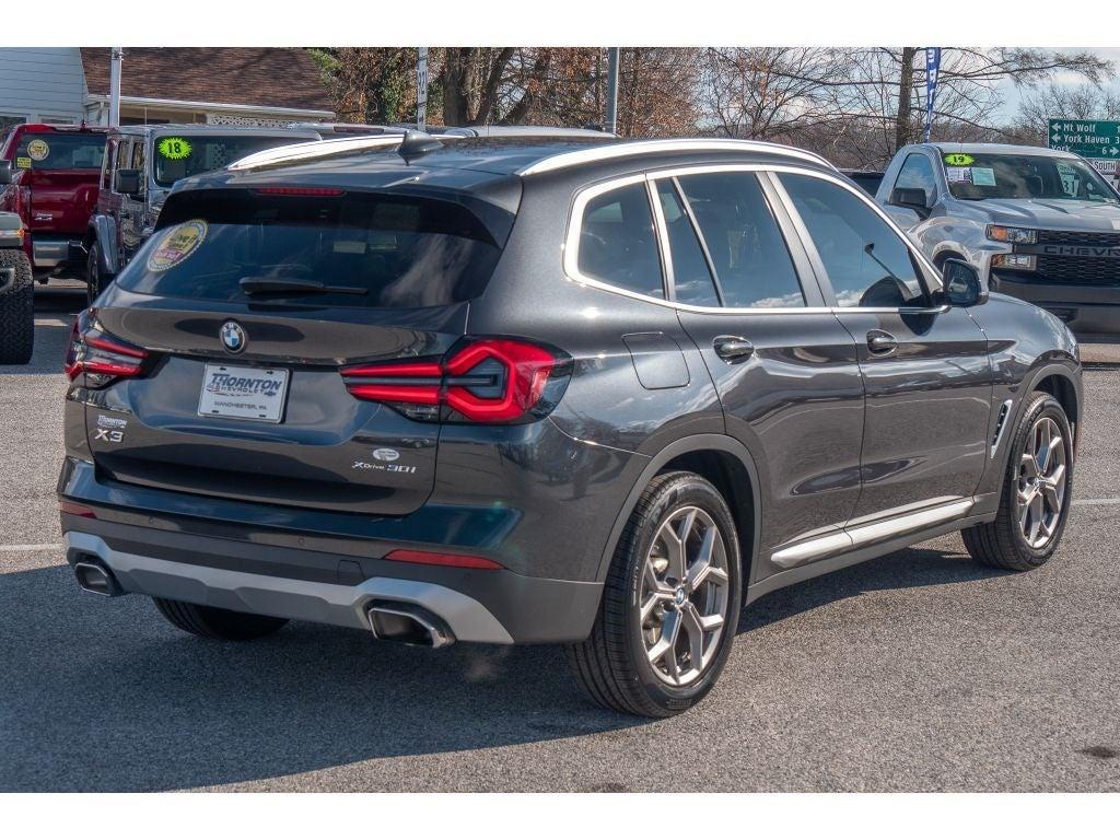 used 2022 BMW X3 car, priced at $33,999