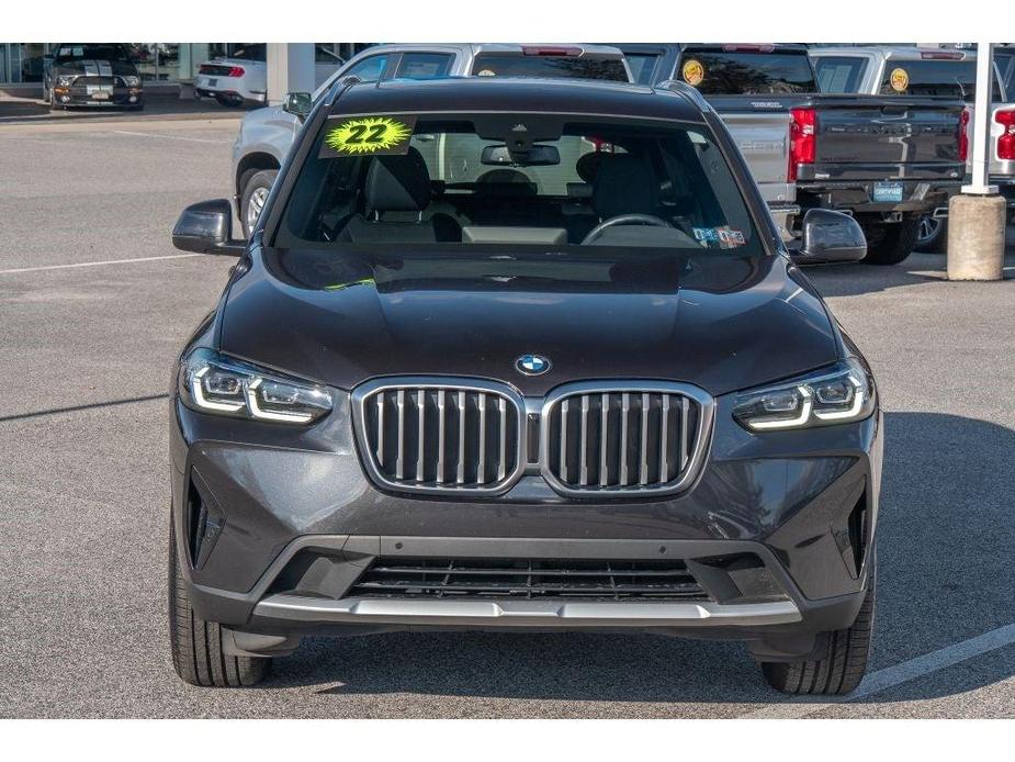 used 2022 BMW X3 car, priced at $33,999