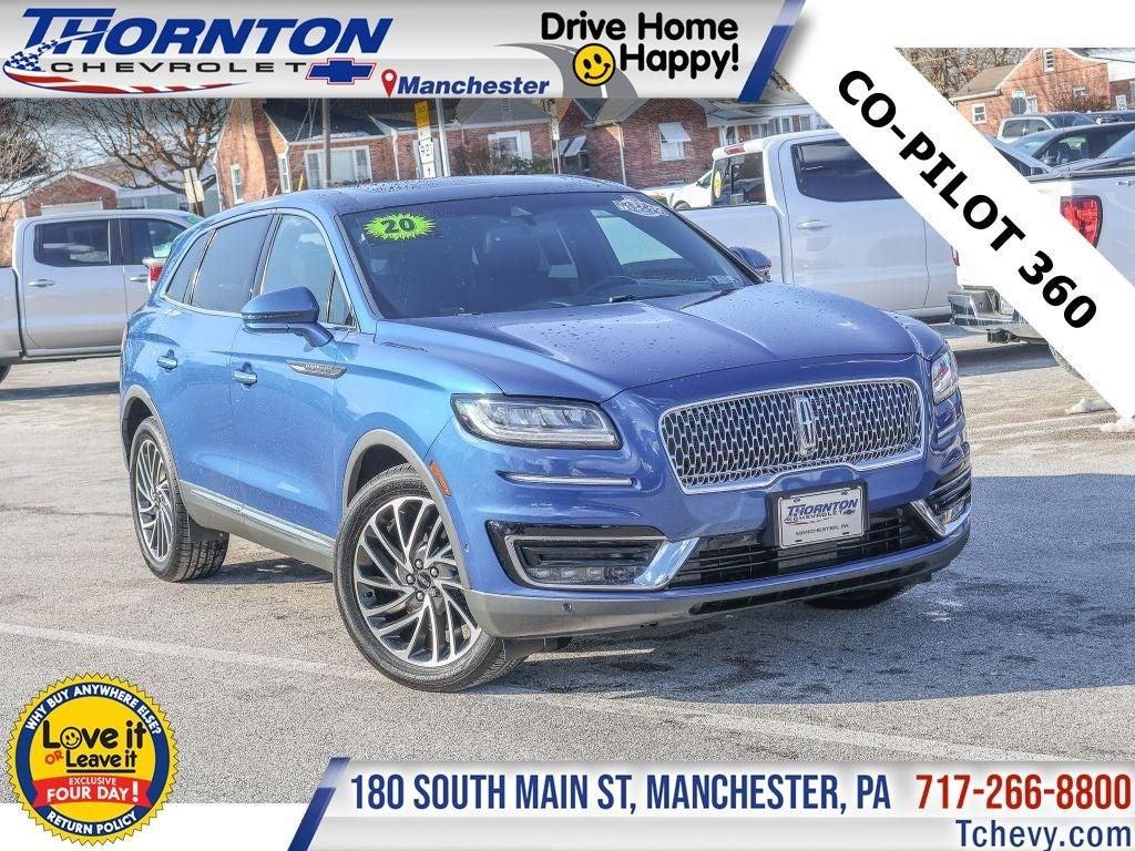 used 2020 Lincoln Nautilus car, priced at $23,999