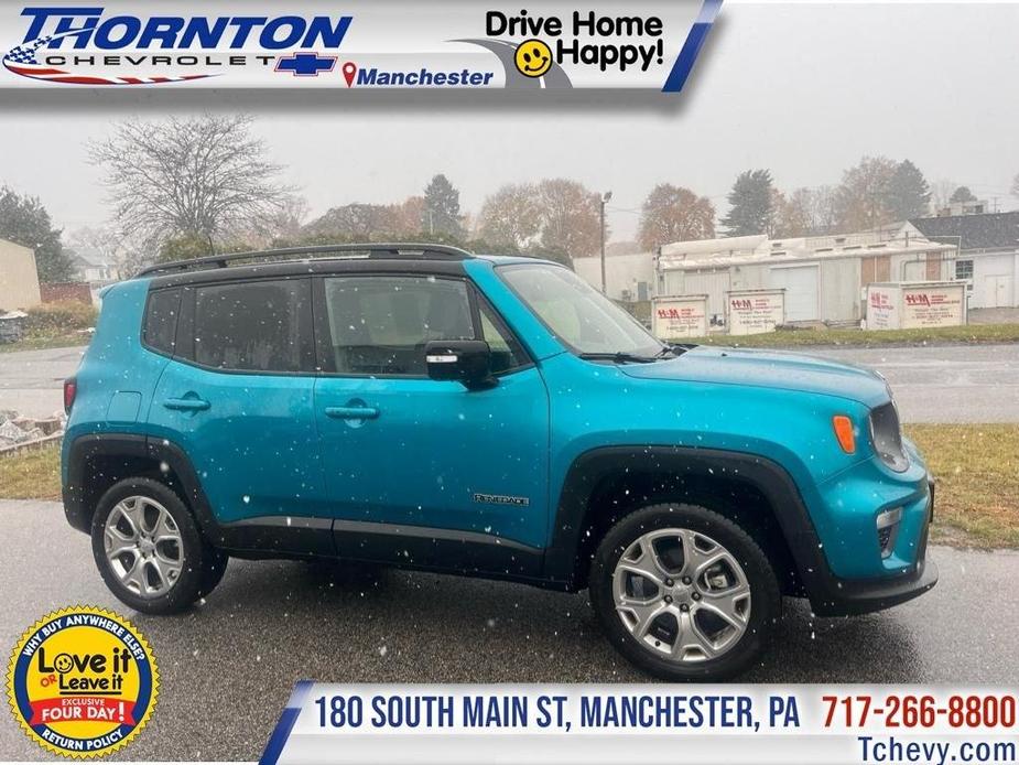 used 2022 Jeep Renegade car, priced at $22,500