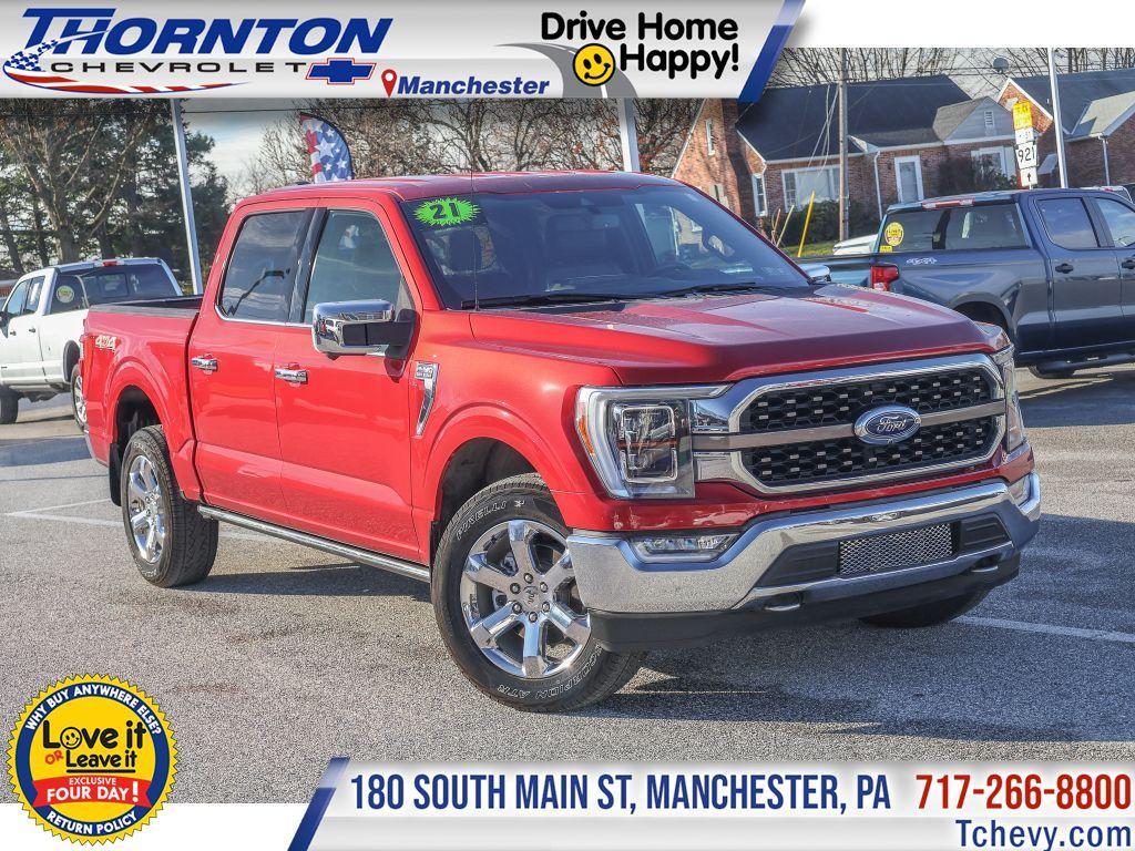 used 2021 Ford F-150 car, priced at $48,999