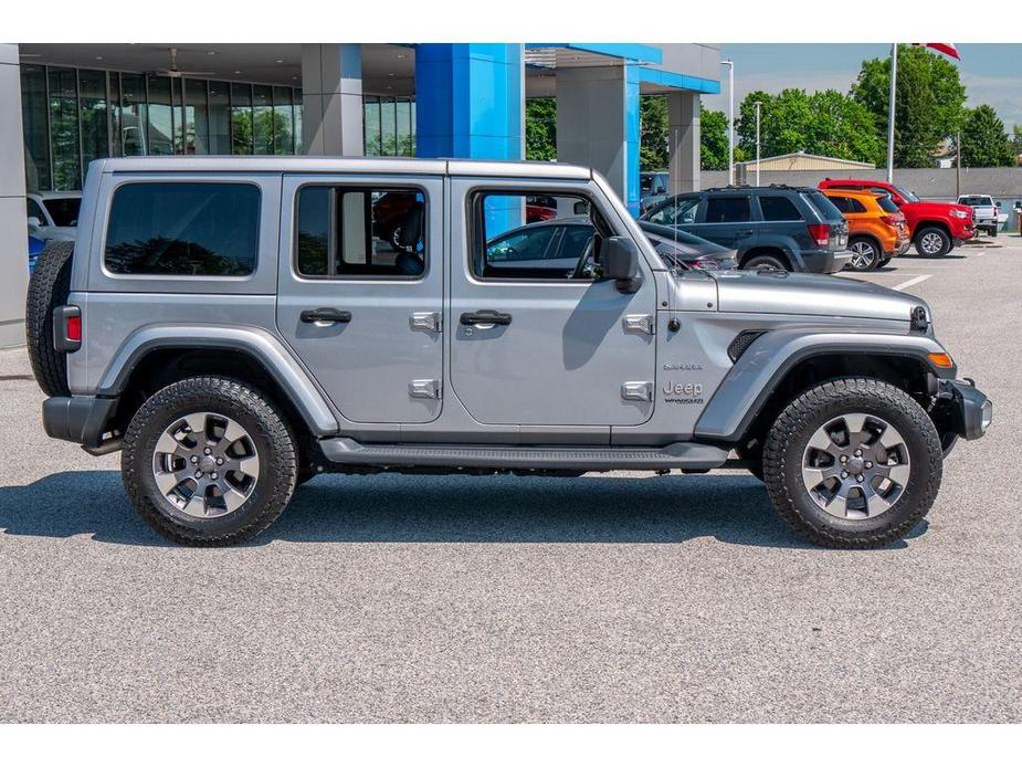 used 2018 Jeep Wrangler Unlimited car, priced at $31,310