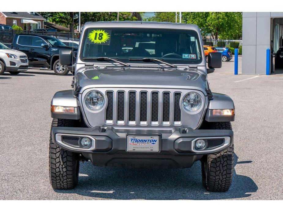 used 2018 Jeep Wrangler Unlimited car, priced at $31,310