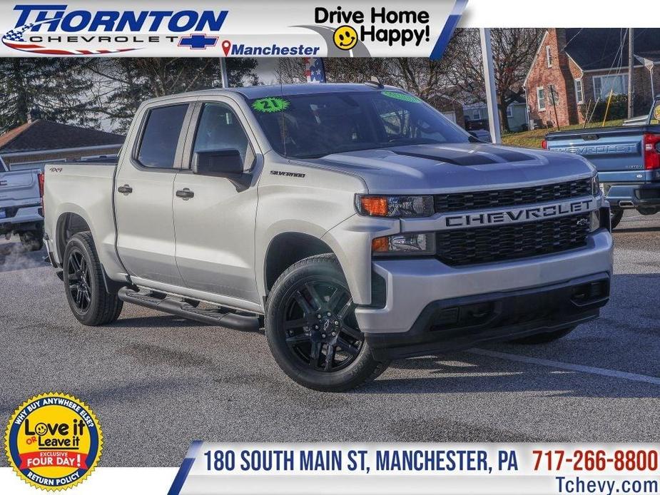 used 2021 Chevrolet Silverado 1500 car, priced at $30,995