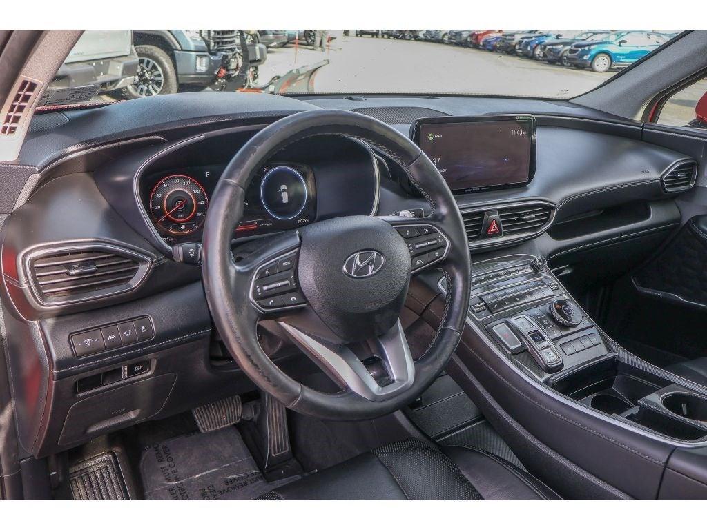 used 2021 Hyundai Santa Fe car, priced at $25,600