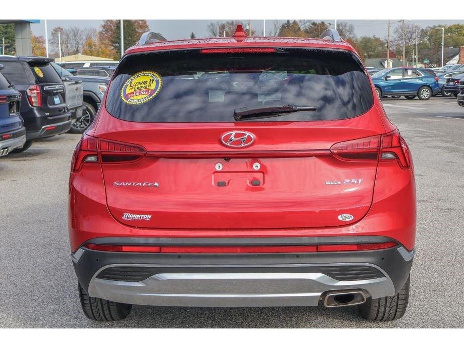 used 2021 Hyundai Santa Fe car, priced at $25,600