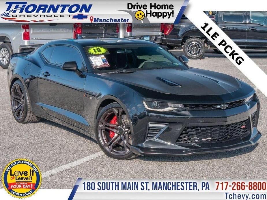 used 2018 Chevrolet Camaro car, priced at $39,499