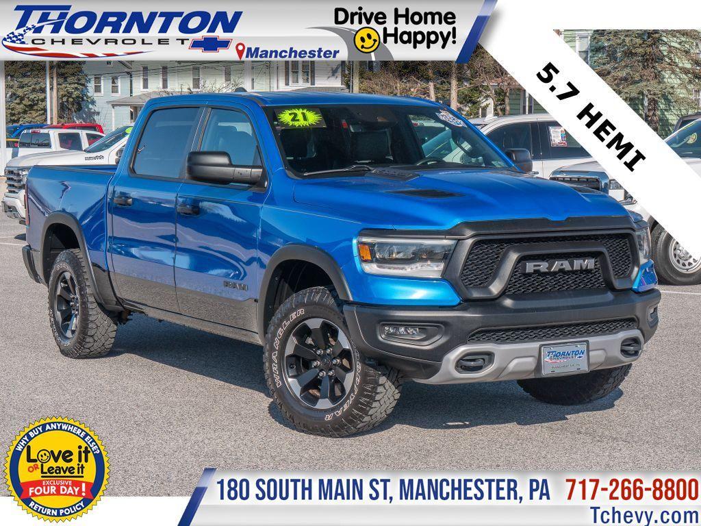 used 2021 Ram 1500 car, priced at $39,999