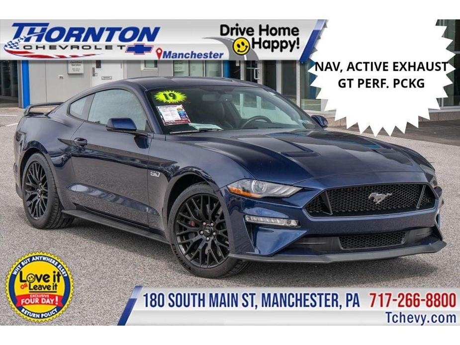 used 2019 Ford Mustang car, priced at $37,371