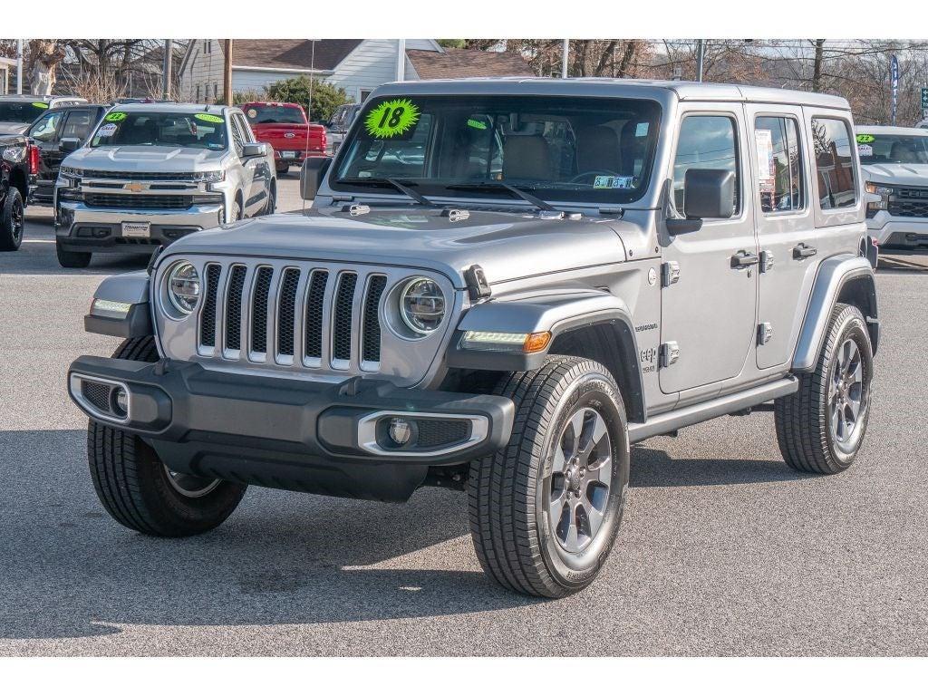 used 2018 Jeep Wrangler Unlimited car, priced at $26,499