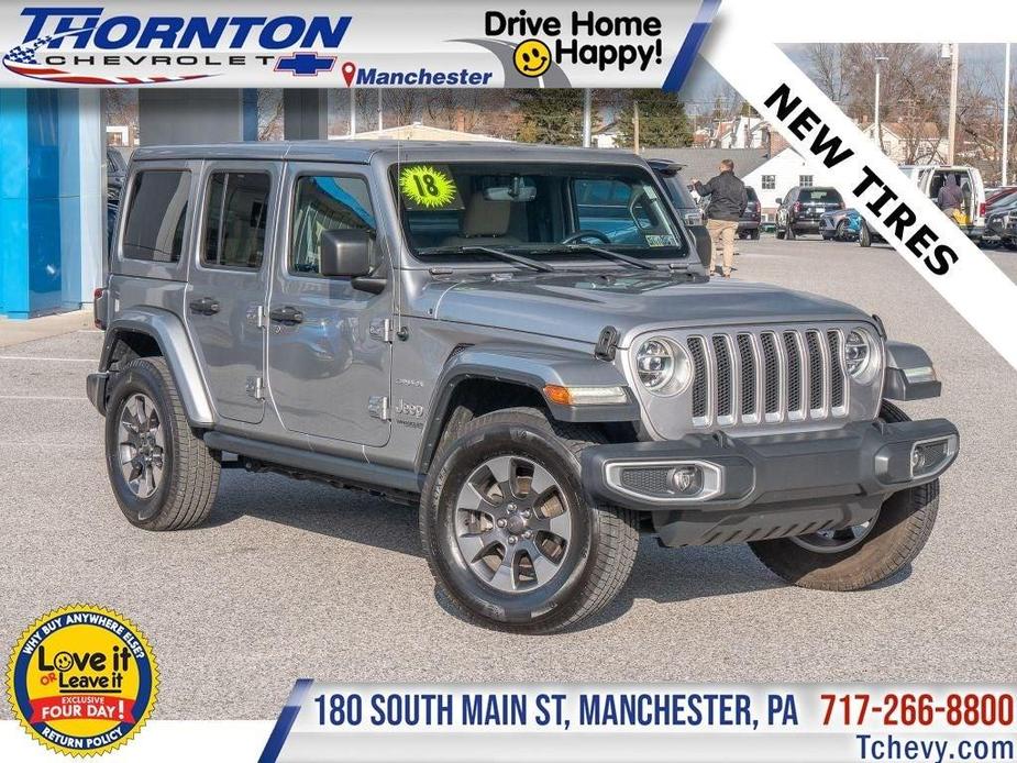 used 2018 Jeep Wrangler Unlimited car, priced at $28,495