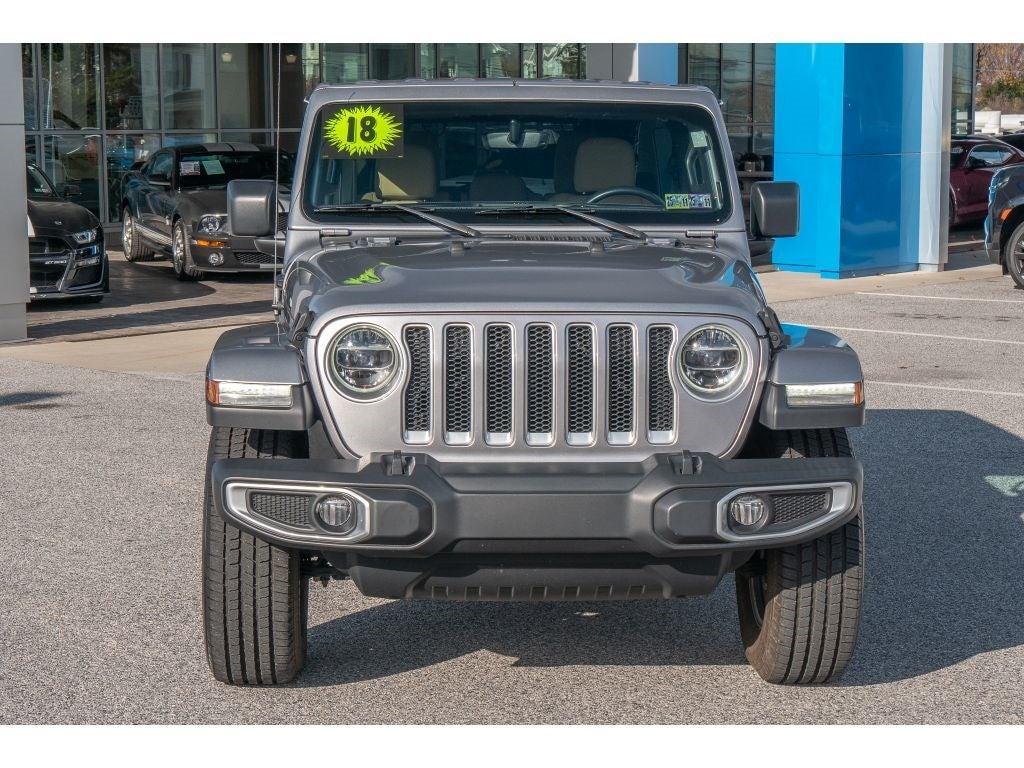 used 2018 Jeep Wrangler Unlimited car, priced at $26,499