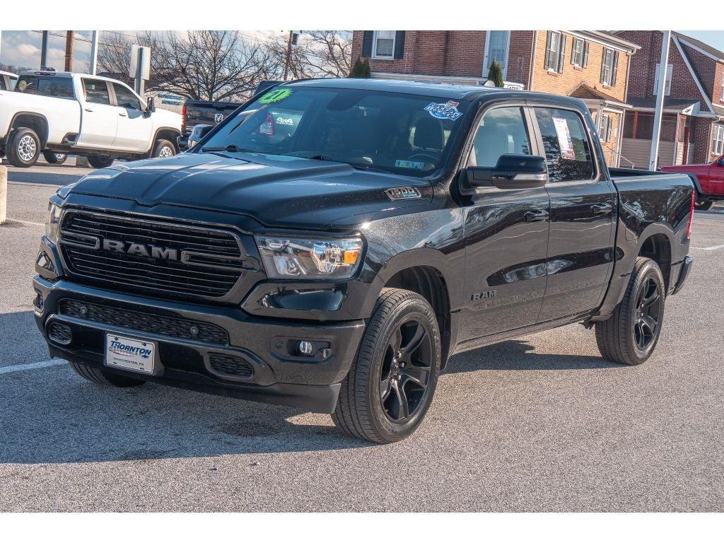 used 2021 Ram 1500 car, priced at $35,649