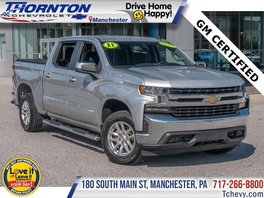 used 2021 Chevrolet Silverado 1500 car, priced at $34,786