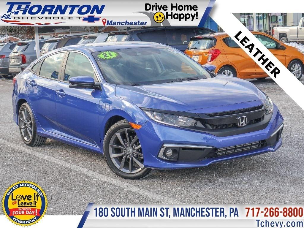 used 2021 Honda Civic car, priced at $25,200