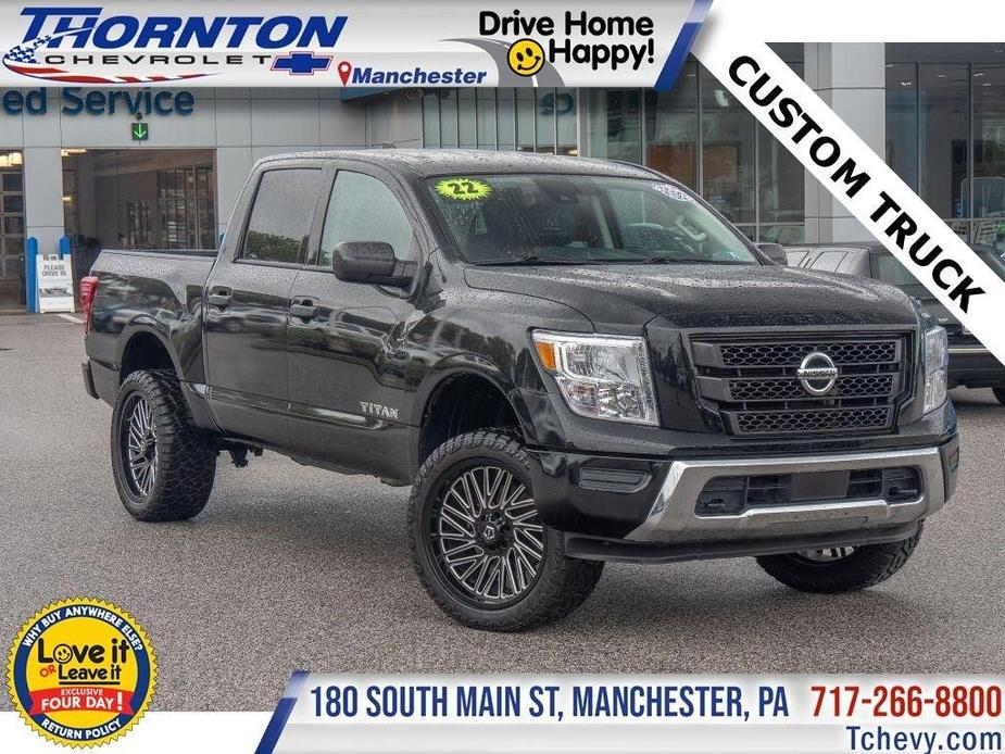 used 2022 Nissan Titan car, priced at $32,999