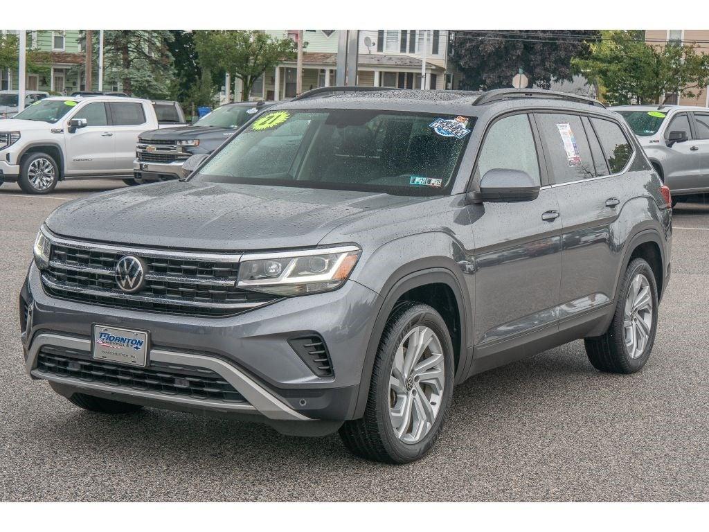 used 2021 Volkswagen Atlas car, priced at $27,999