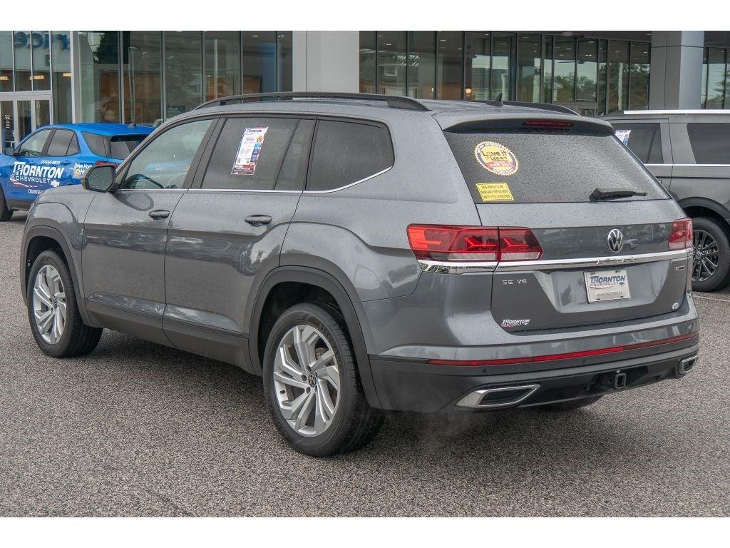 used 2021 Volkswagen Atlas car, priced at $27,999