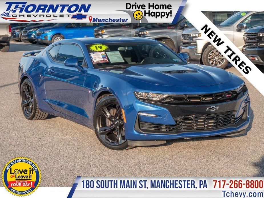 used 2019 Chevrolet Camaro car, priced at $35,195