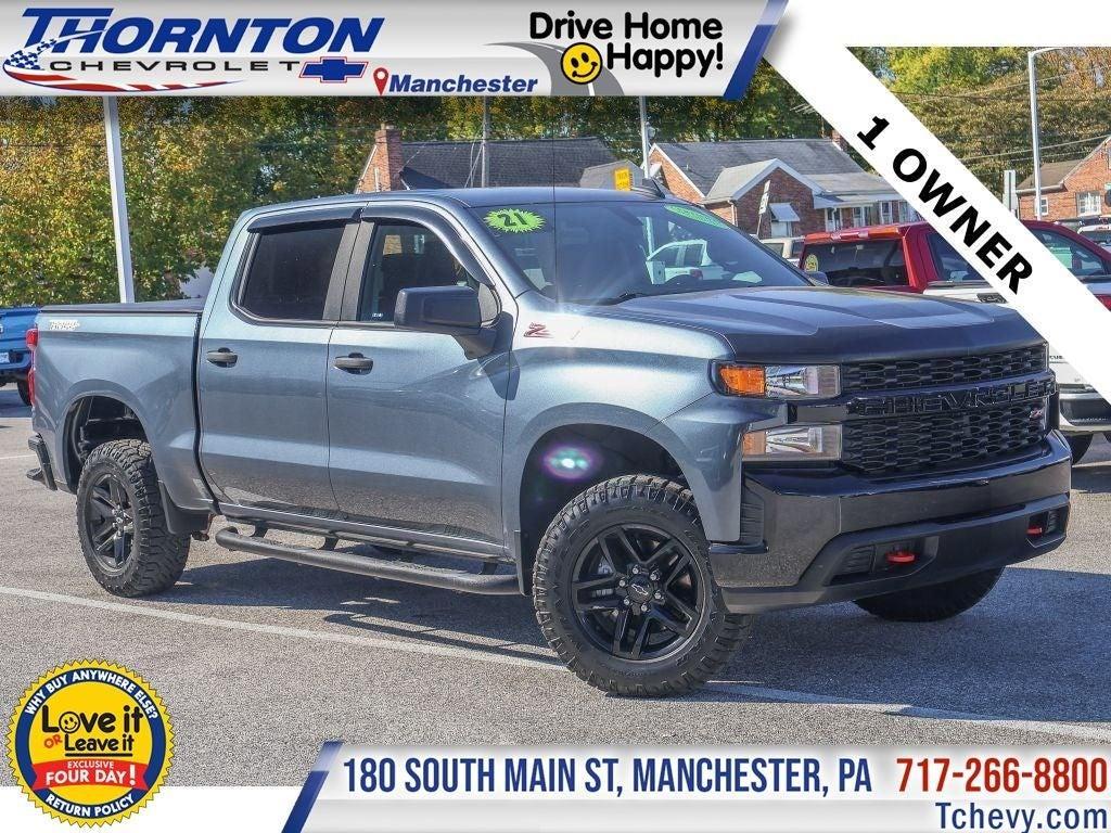 used 2021 Chevrolet Silverado 1500 car, priced at $36,999