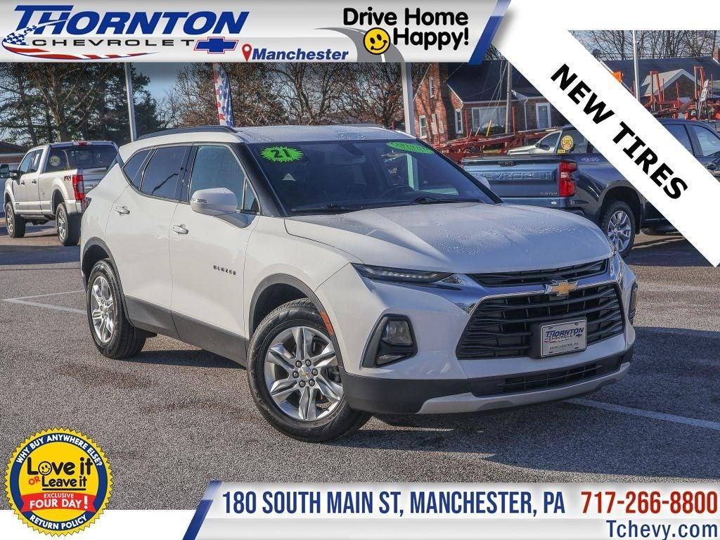 used 2021 Chevrolet Blazer car, priced at $21,250