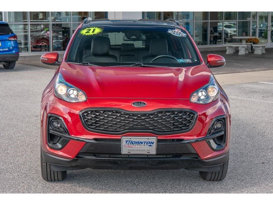 used 2021 Kia Sportage car, priced at $21,500