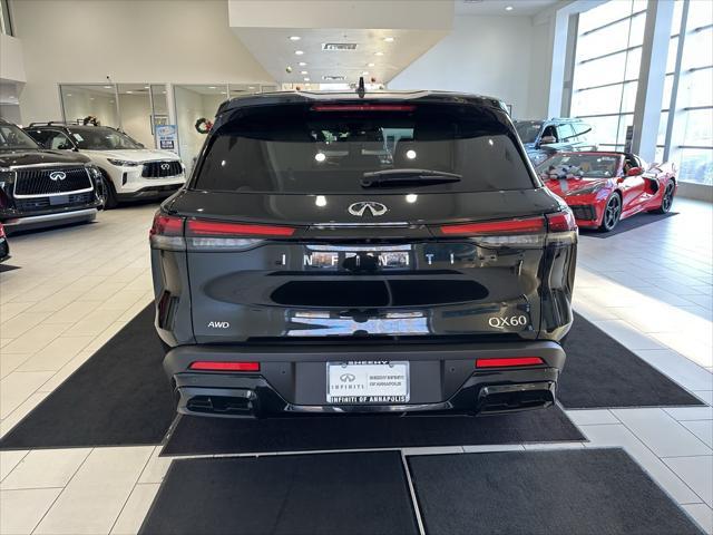 new 2025 INFINITI QX60 car, priced at $54,480