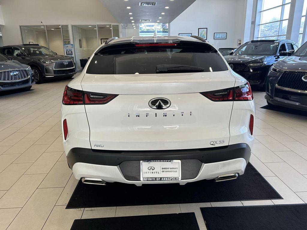 new 2025 INFINITI QX55 car, priced at $50,890
