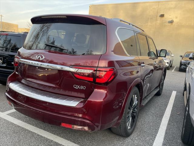 used 2021 INFINITI QX80 car, priced at $43,232