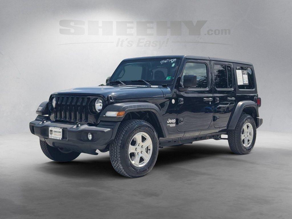 used 2019 Jeep Wrangler Unlimited car, priced at $23,938