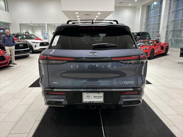 new 2025 INFINITI QX60 car, priced at $69,550