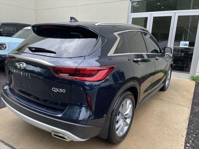 used 2022 INFINITI QX50 car, priced at $32,861