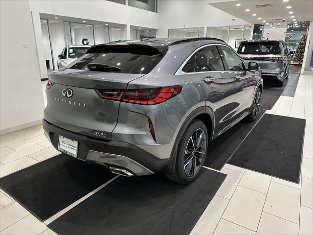 new 2025 INFINITI QX55 car, priced at $52,085