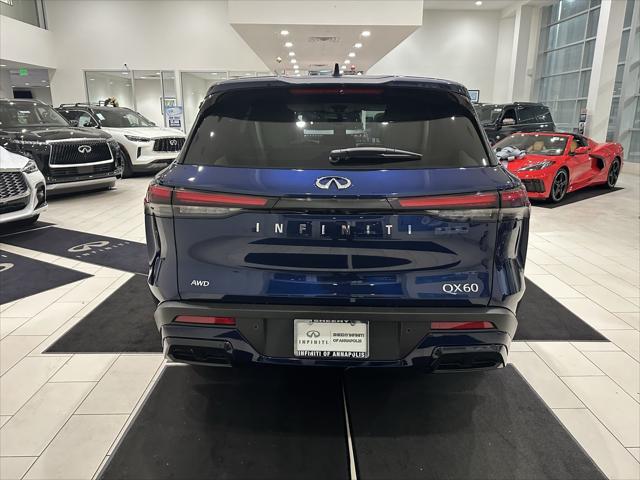 new 2025 INFINITI QX60 car, priced at $54,480