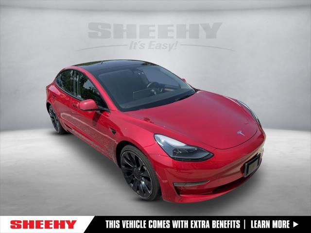 used 2023 Tesla Model 3 car, priced at $28,270