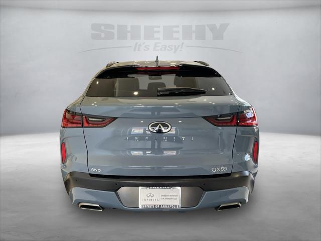 used 2022 INFINITI QX55 car, priced at $31,570